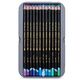 DERWENT - CHROMAQUA - boîte métal 36 crayons assortis
