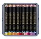 DERWENT - CHROMAQUA - boîte métal 72 crayons assortis